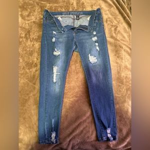 Blue republic dark denim ripped Jeans (18)